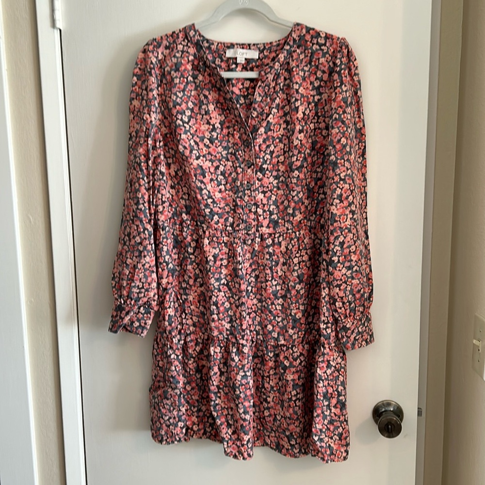 Pink Floral Dress